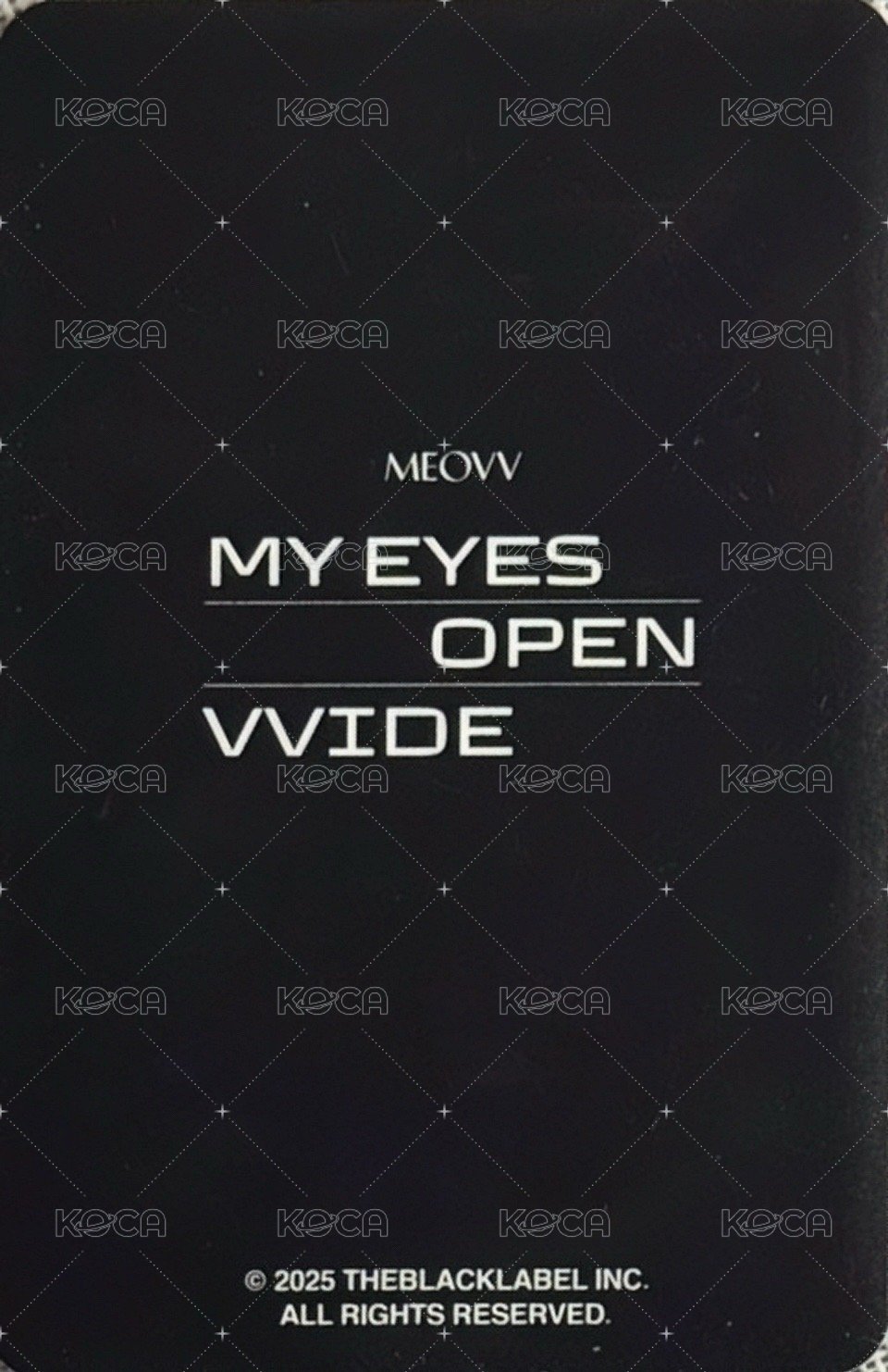 mini 1 tbl 鐵盒卡Narin 周邊卡  背面