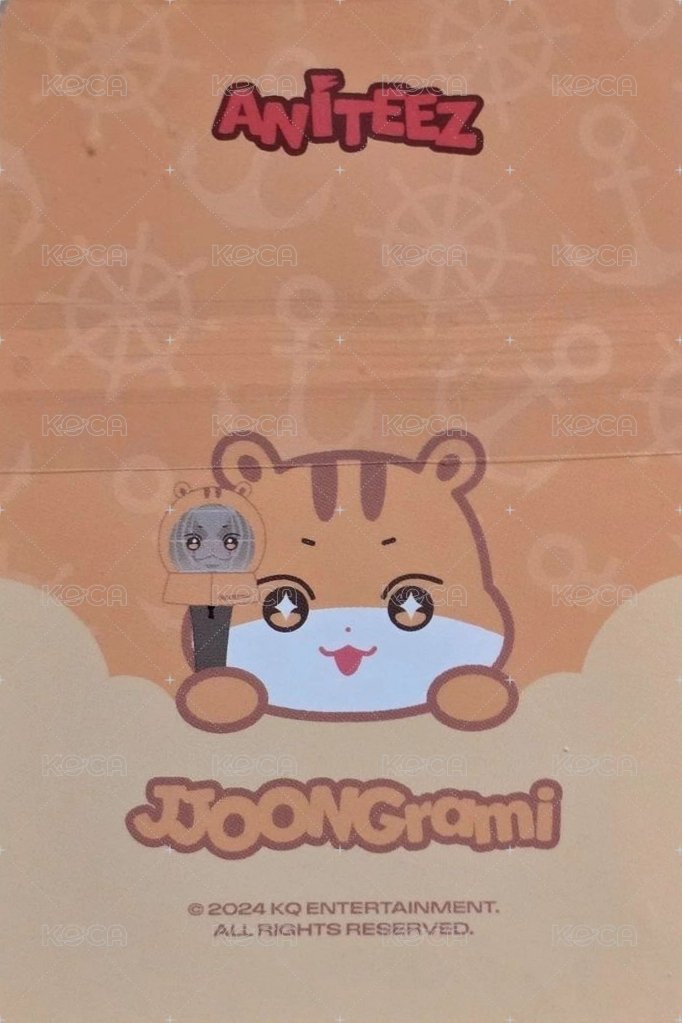 ANITEEZ IN ILLUSION 周邊卡 LIGHT STICK COVER 背面