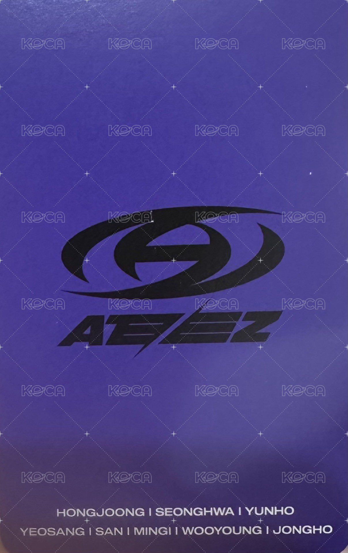 OUTLAW 打歌卡  背面