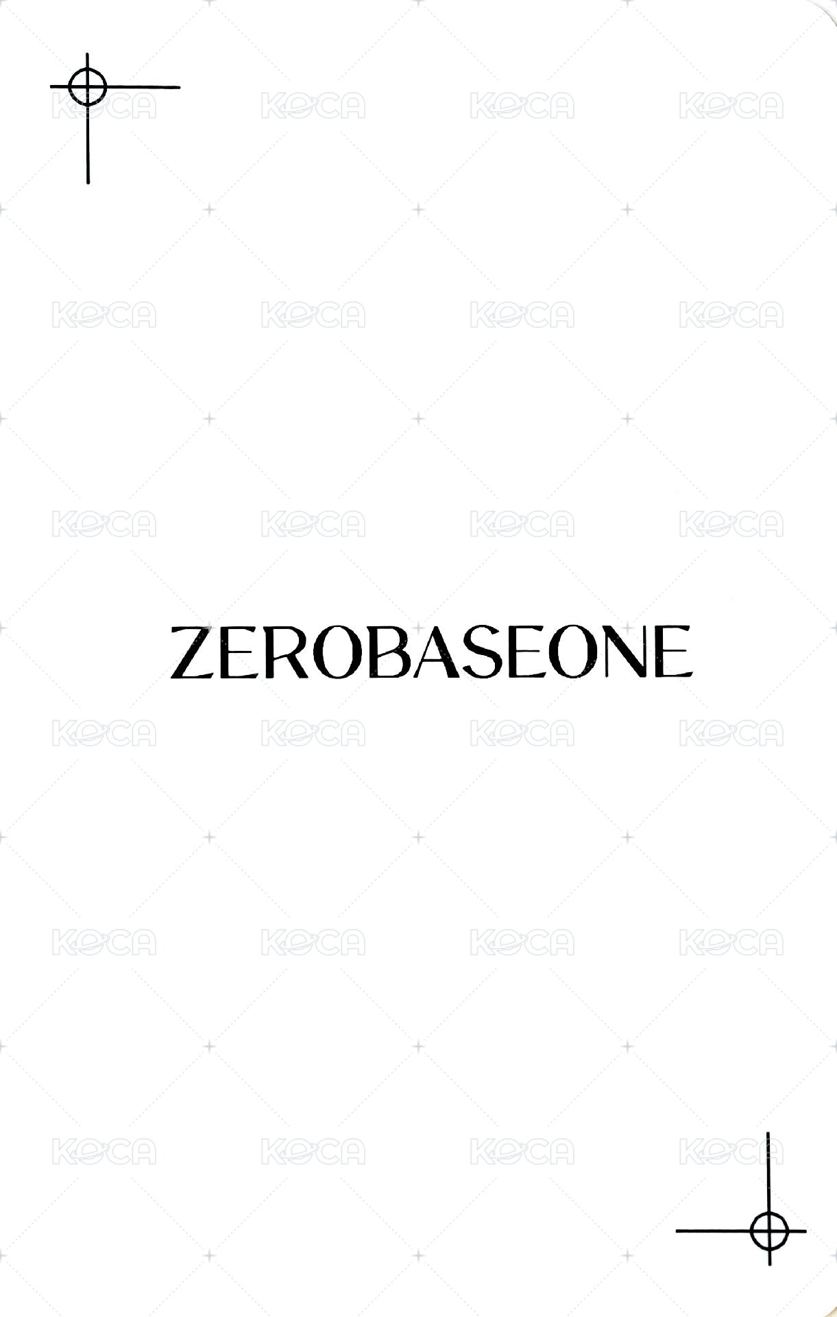 正規一 打歌卡 回歸秀 逆應援 背面