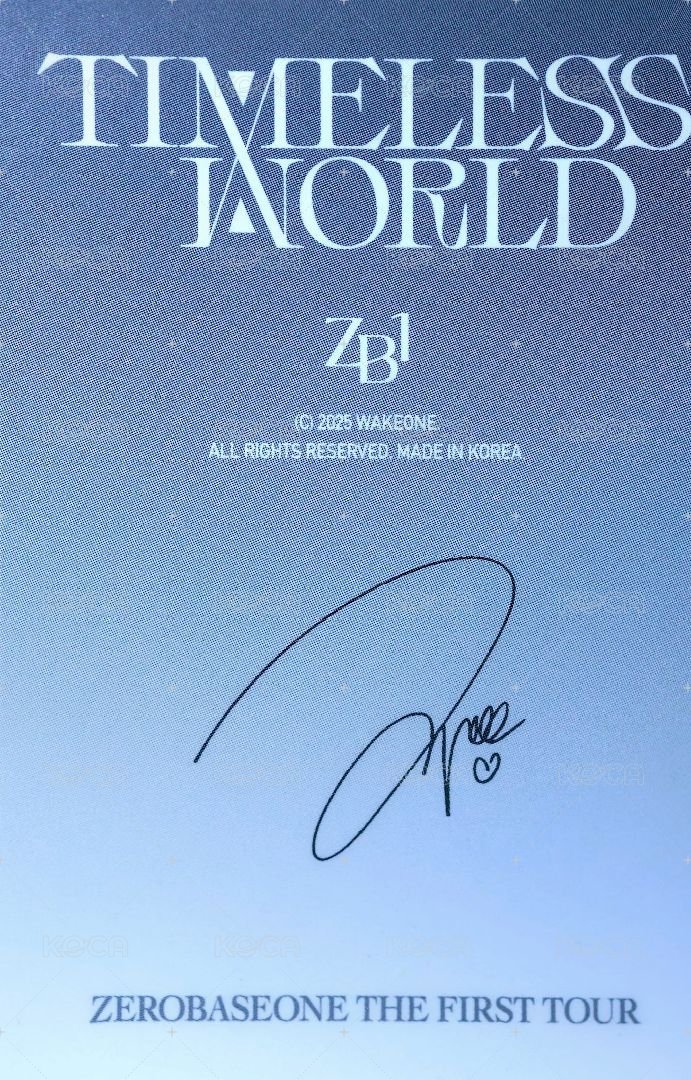 一巡TW 周邊卡 故事書 固配卡 背面