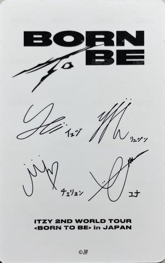 二巡 滿額卡 日本場 團卡 背面