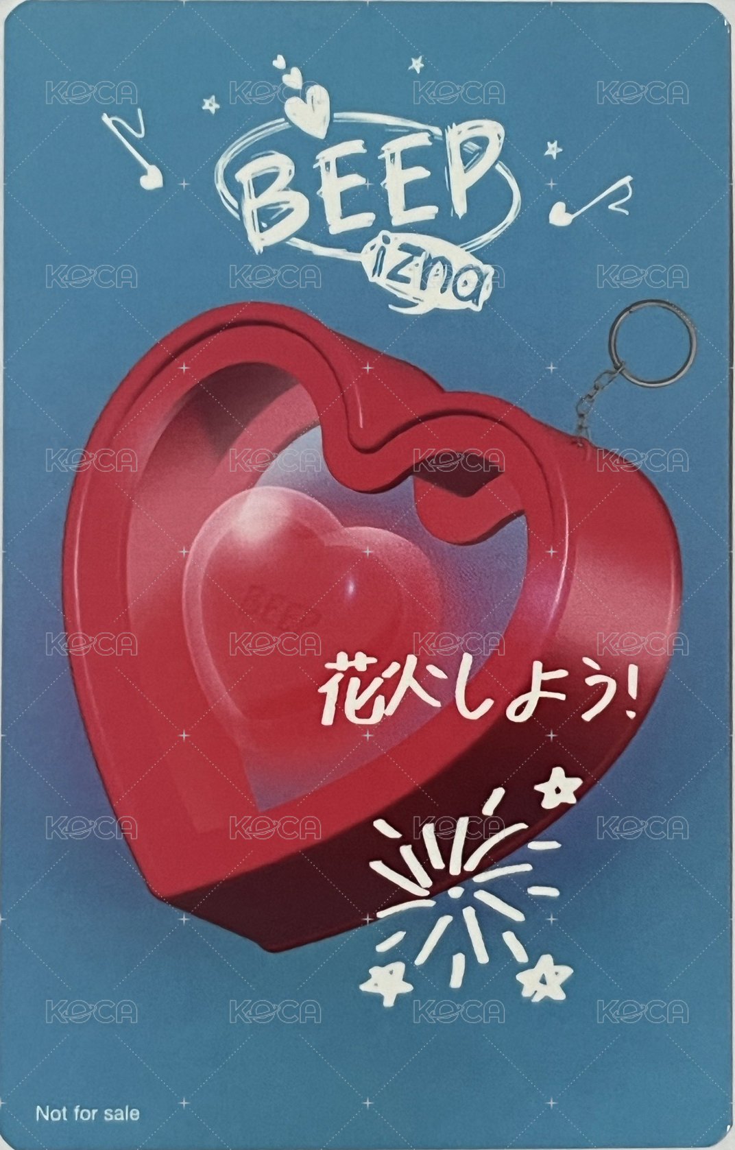 BEEP 塔店 澀谷限定 特典卡  背面