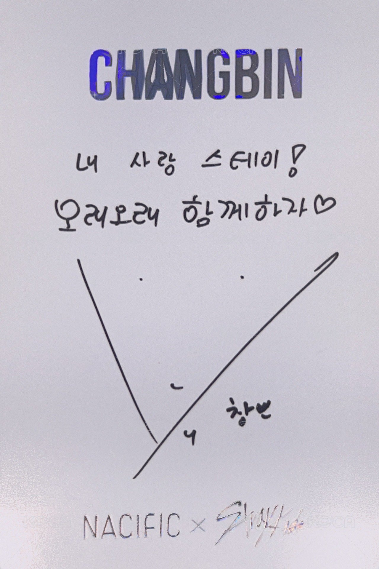 NACIFIC 11.0 代言卡  背面