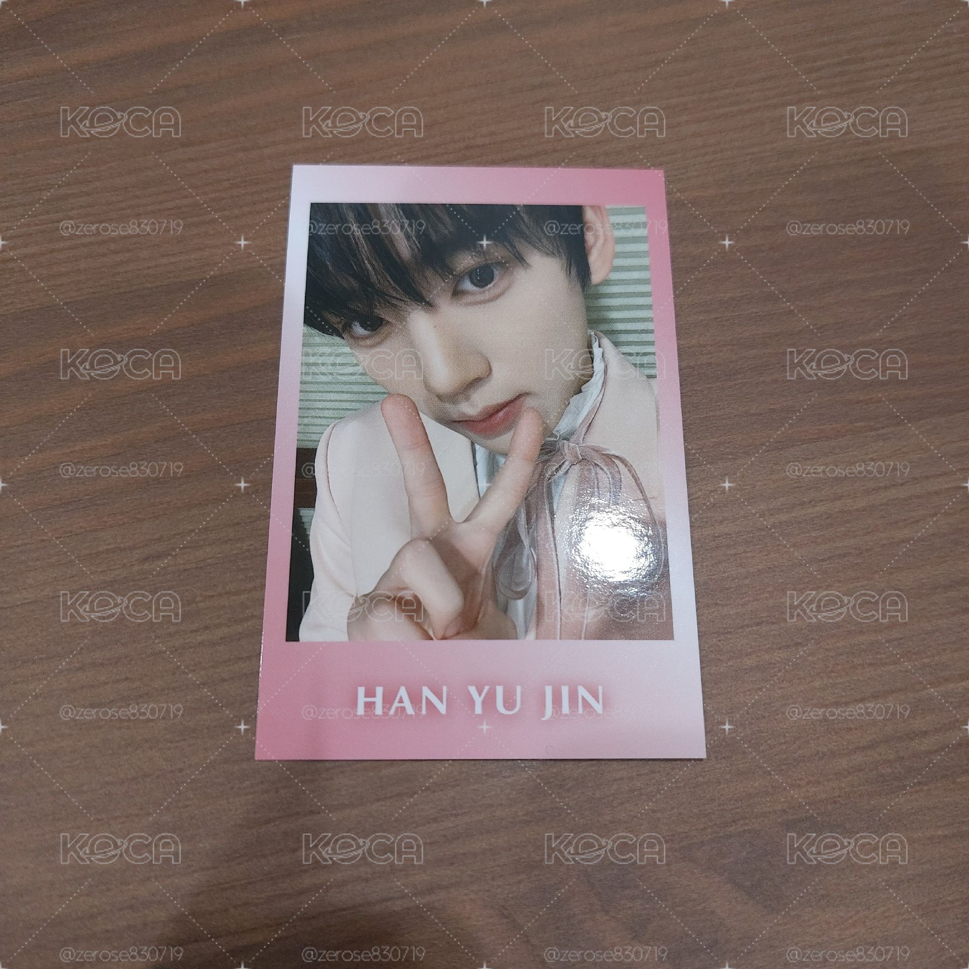ZEROBASEONE 2024 Japan Fancon E賞拍立得 HAN YUJIN