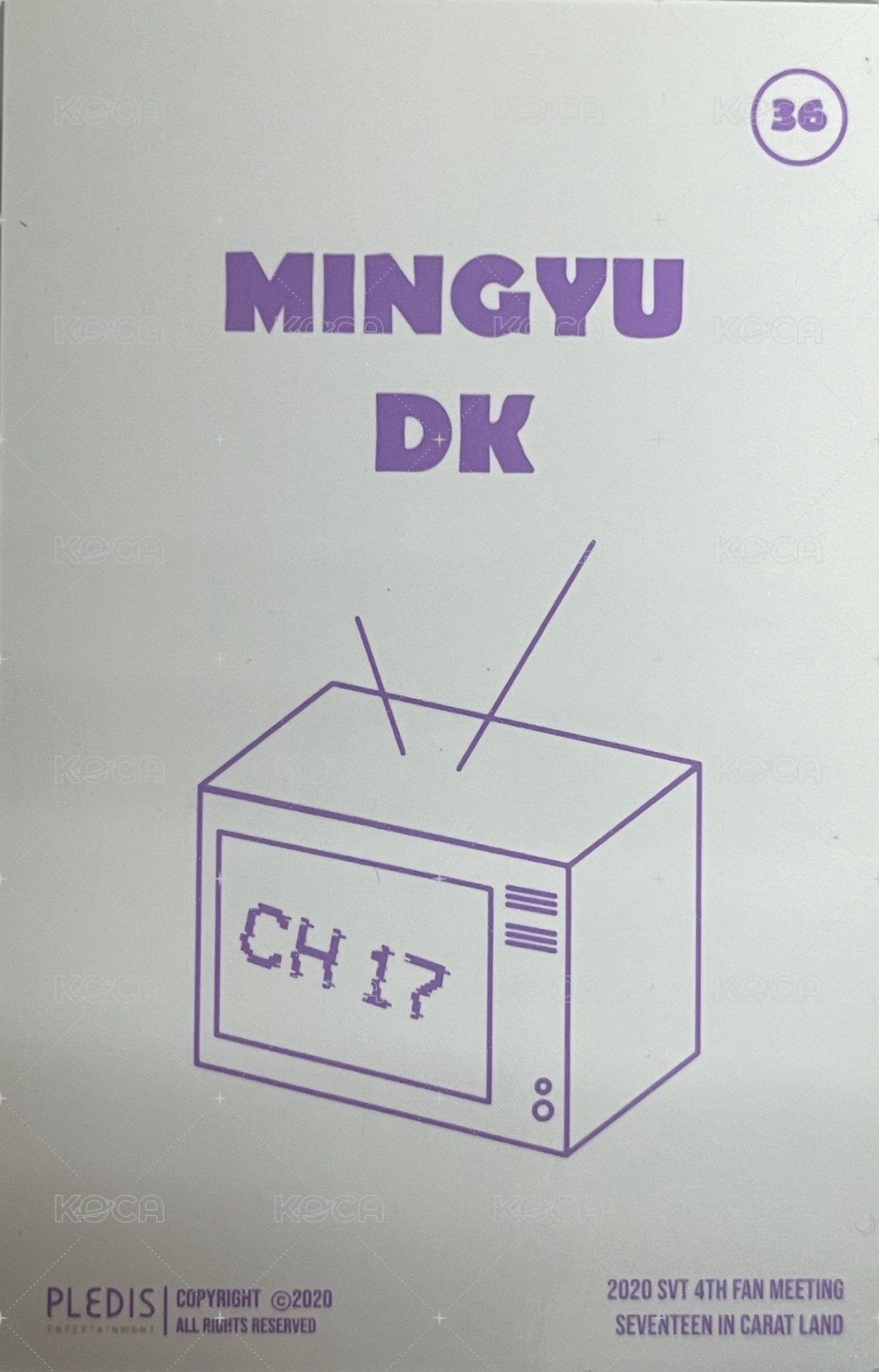 20‘克拉島 周邊卡 奎碩 背面