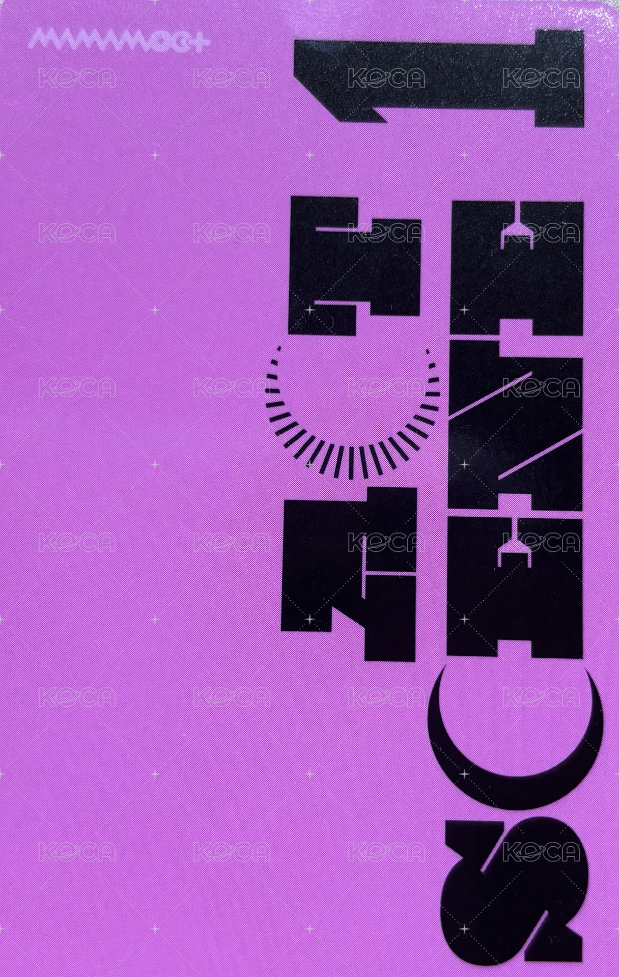 ACT 1, SCENE 1 專輯卡  背面