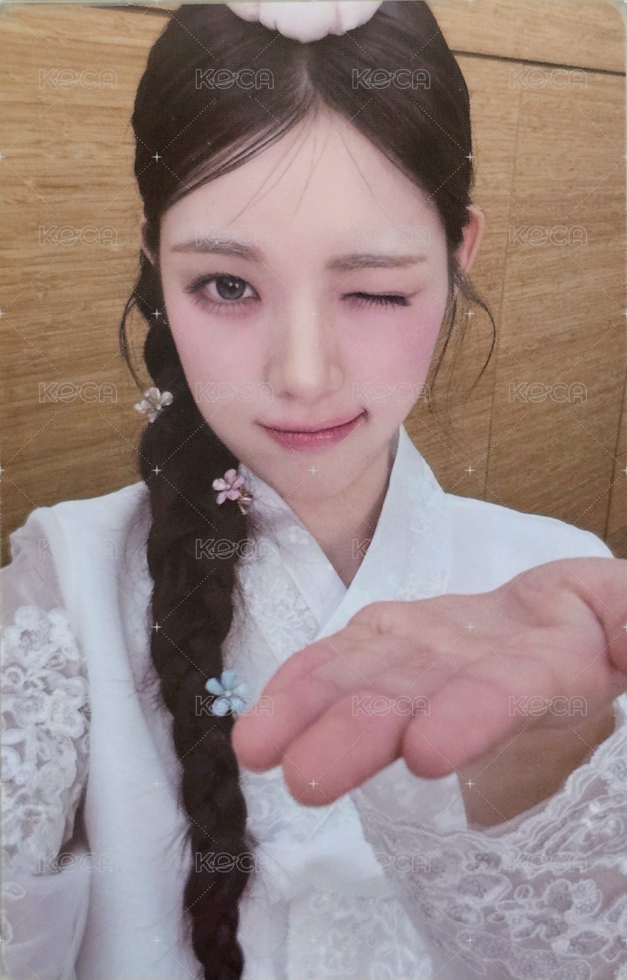 迷一 sm 1.0 幸運卡 韓服 正面