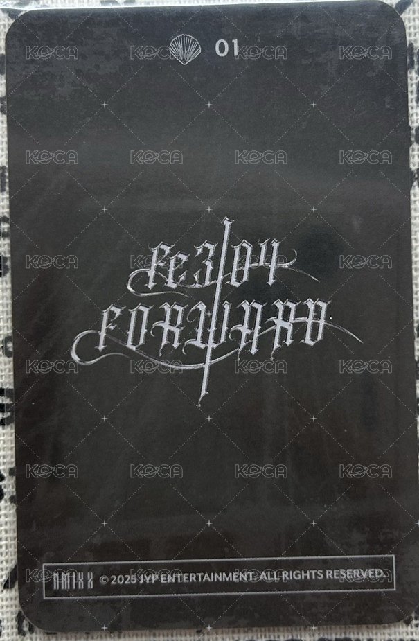 FORWARD 快閃 隨機卡 隨機卡包官拍莉 背面