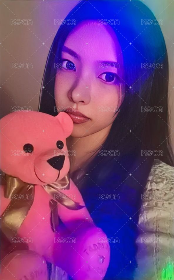 SUPER REAL ME wvs 預售B 特典卡  正面