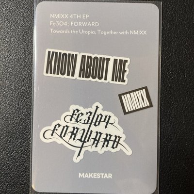 NMIXX Kyujin ms特典卡 角色貼紙圭