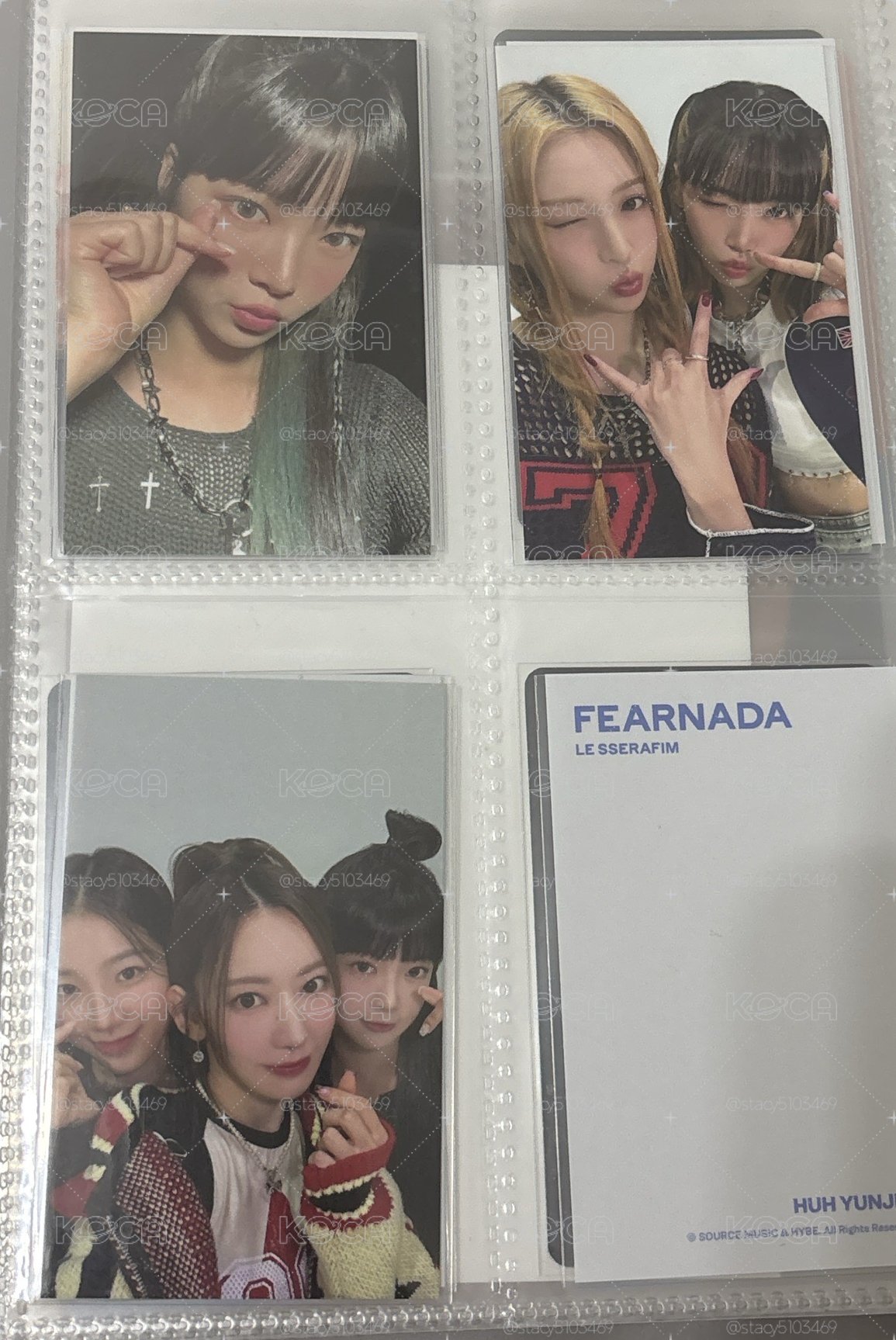 FEARNADA 周邊卡