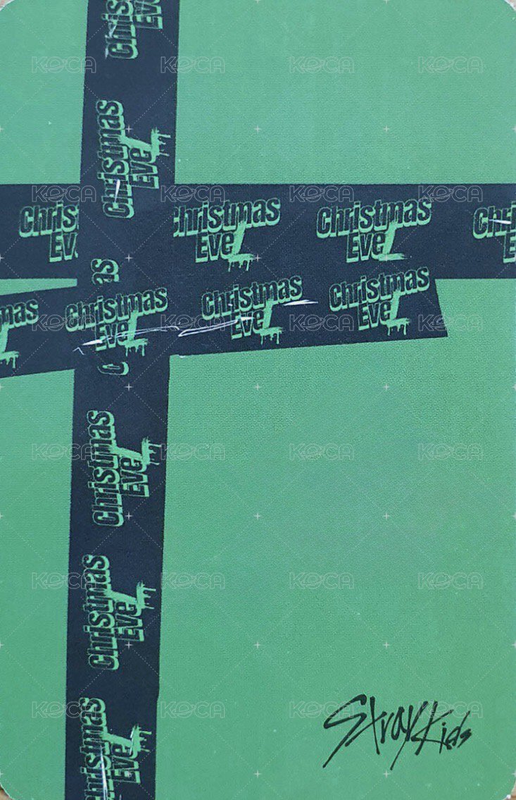 聖誕 專輯卡 Ver.2 背面
