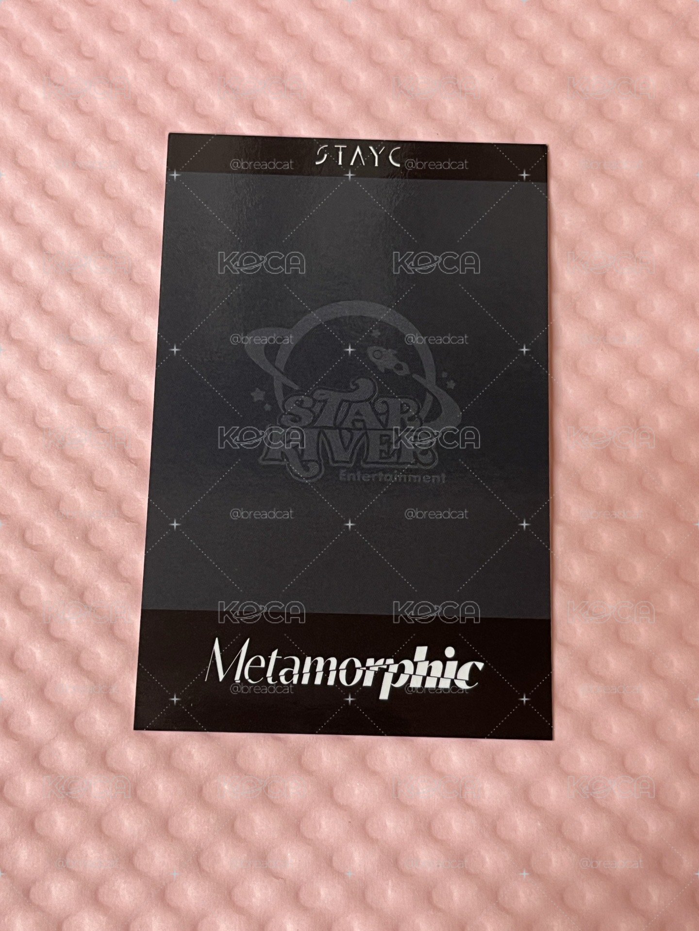 STAYC ISA metamorphic 正規一 sr 星河 拍立得莎