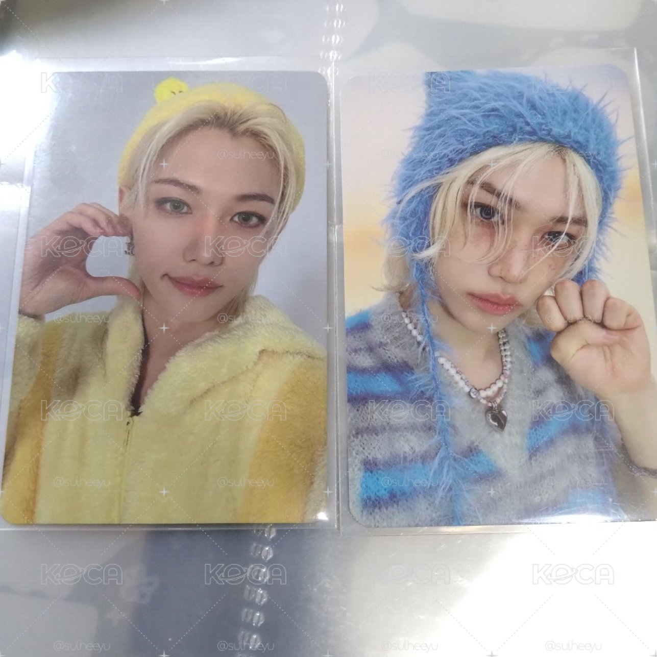 Straykids Felix Hollow塔店特典 ATE雙面卡