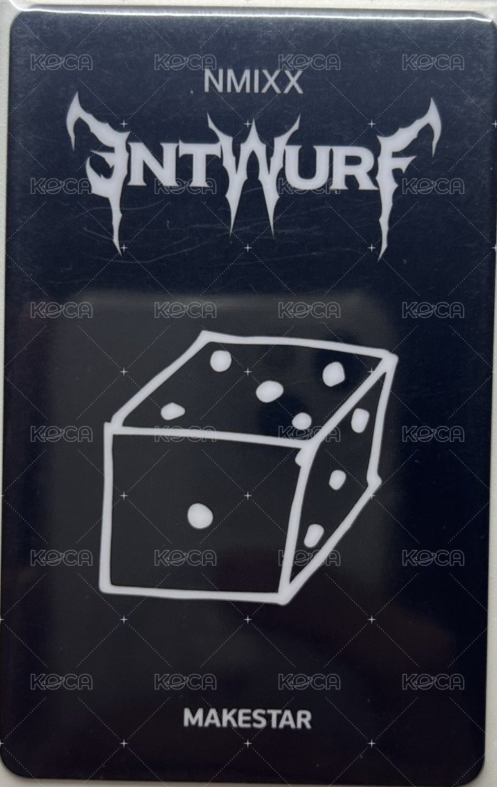 ENTWURF ms 1.0 幸運卡  背面