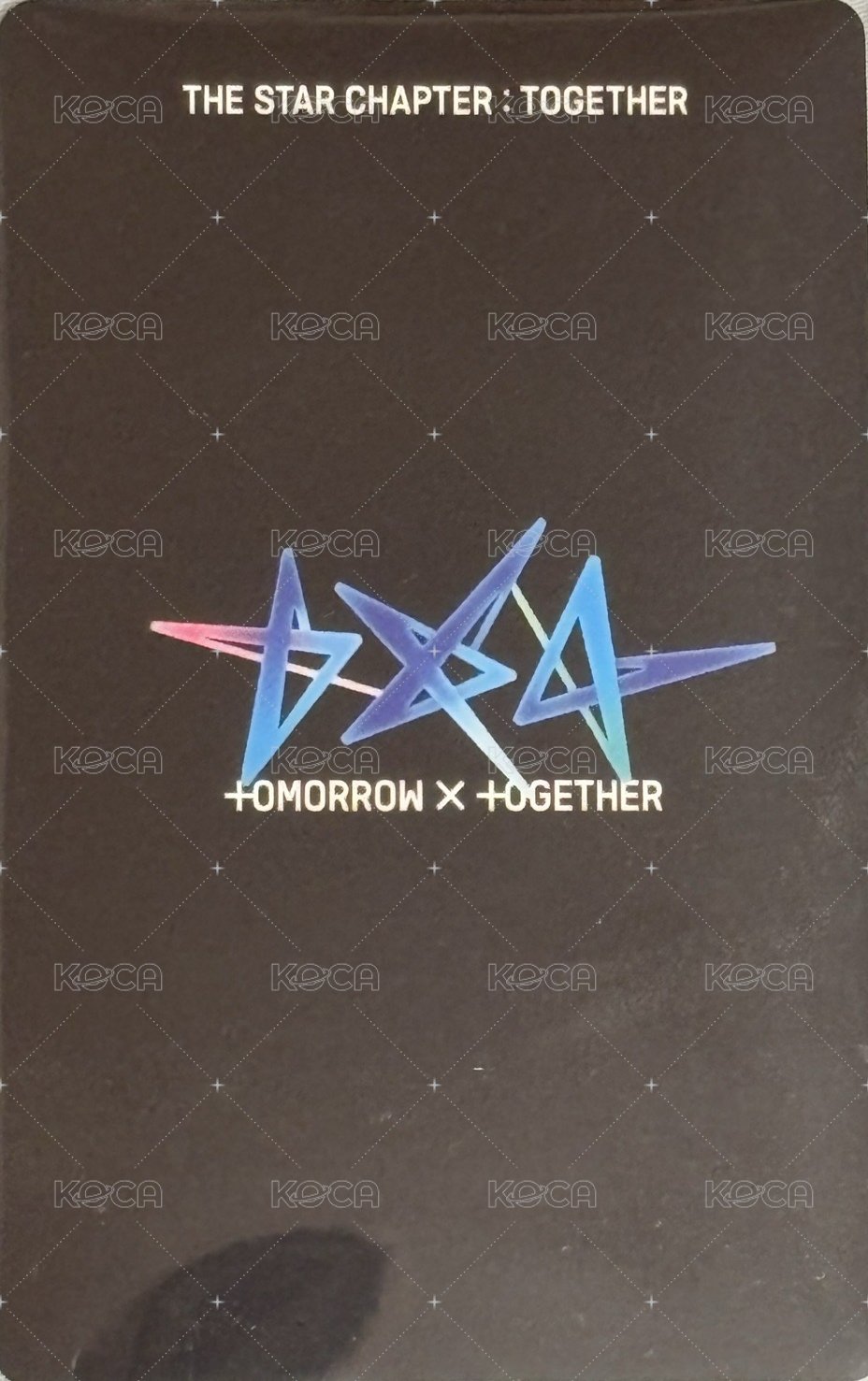 正四 日咖 solo專 特典卡  背面