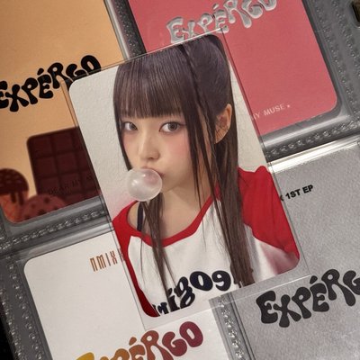 expérgo mok 泡泡糖 + wm 眼鏡 圭