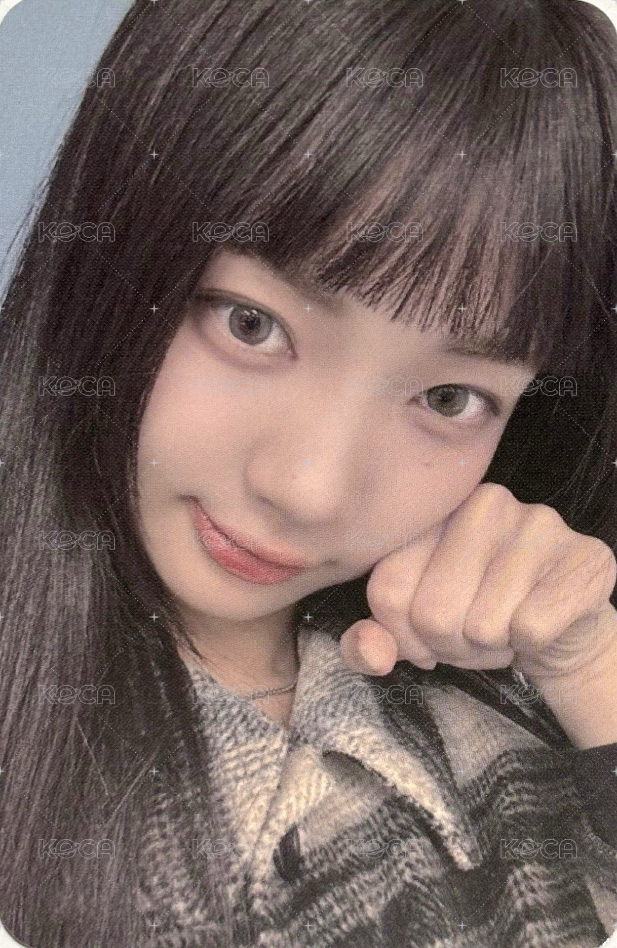 1st EP Album - ACT LIKE THAT el 1.0 線上 簽售卡 콩순이 ver. 正面