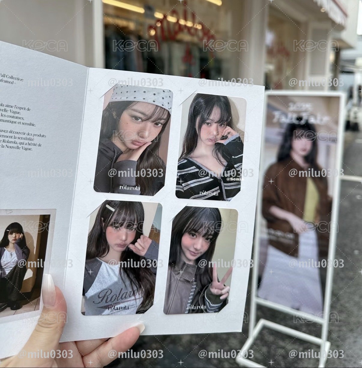 張員瑛 rolarola 6.0 代言卡