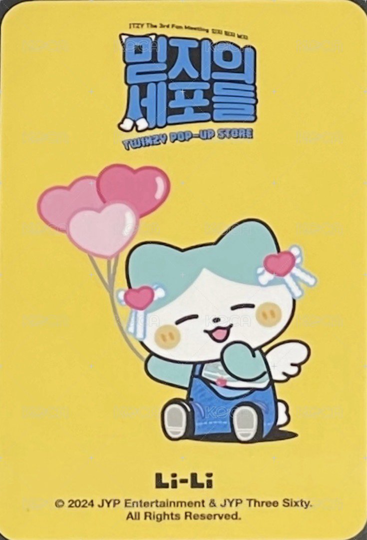 2024 FM 滿額卡 快閃店 線下 背面