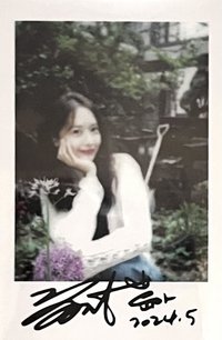 2024生日快閃 簽名卡 印簽拍立得