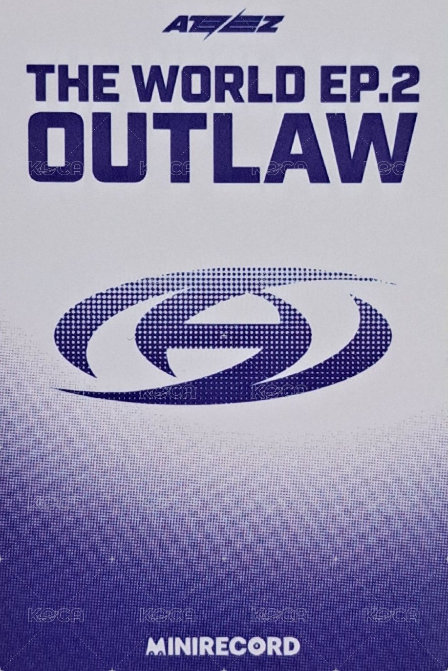 Outlaw MINIRECORD 6.0 幸運卡 2023臺灣場造型 背面