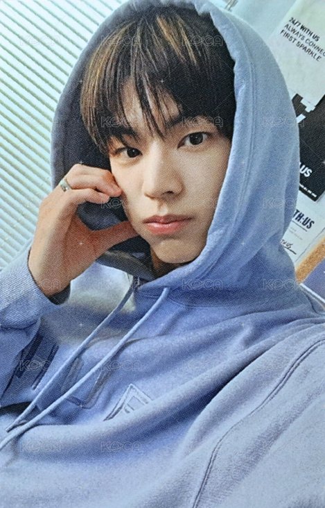 Sparkling Blue 打歌卡  正面