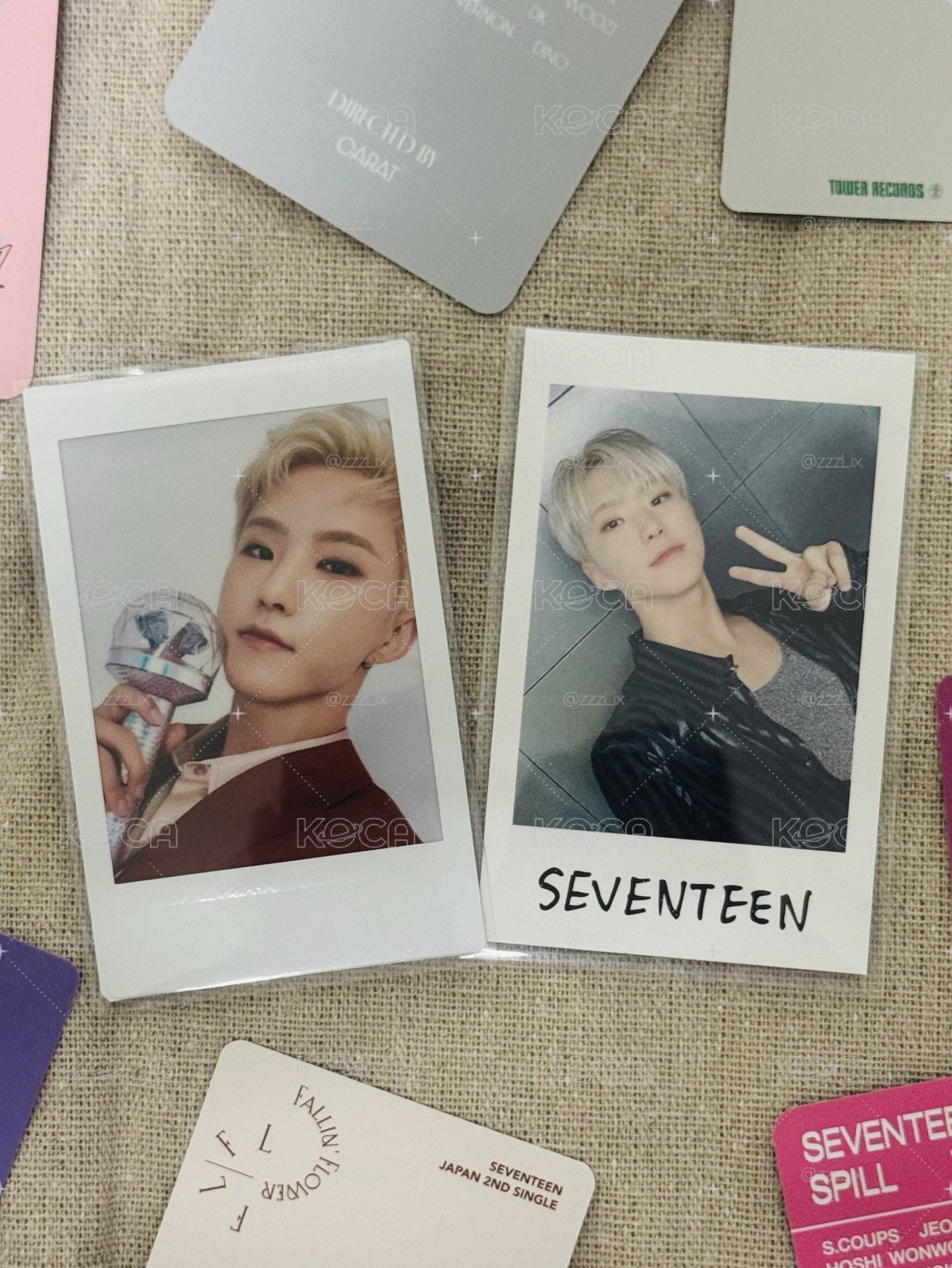 SEVENTEEN 順榮 HOSHI 拍立得 兩張不拆