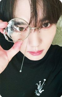 正規一 wm 特典卡 單片眼鏡 ver.