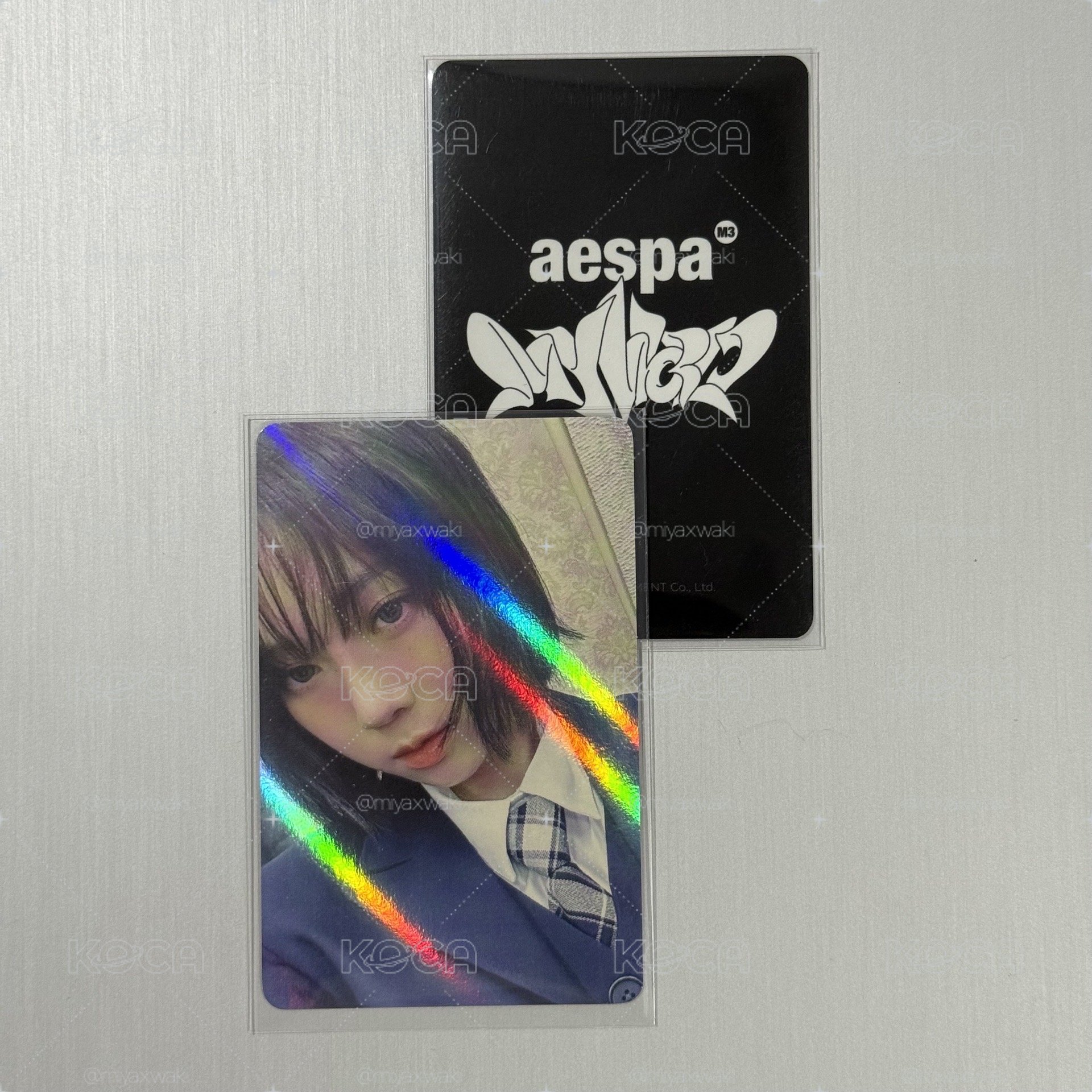 aespa MYWORLD ms校服冬