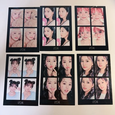 IZ*ONE ONEIRIC DIARY 四格透卡