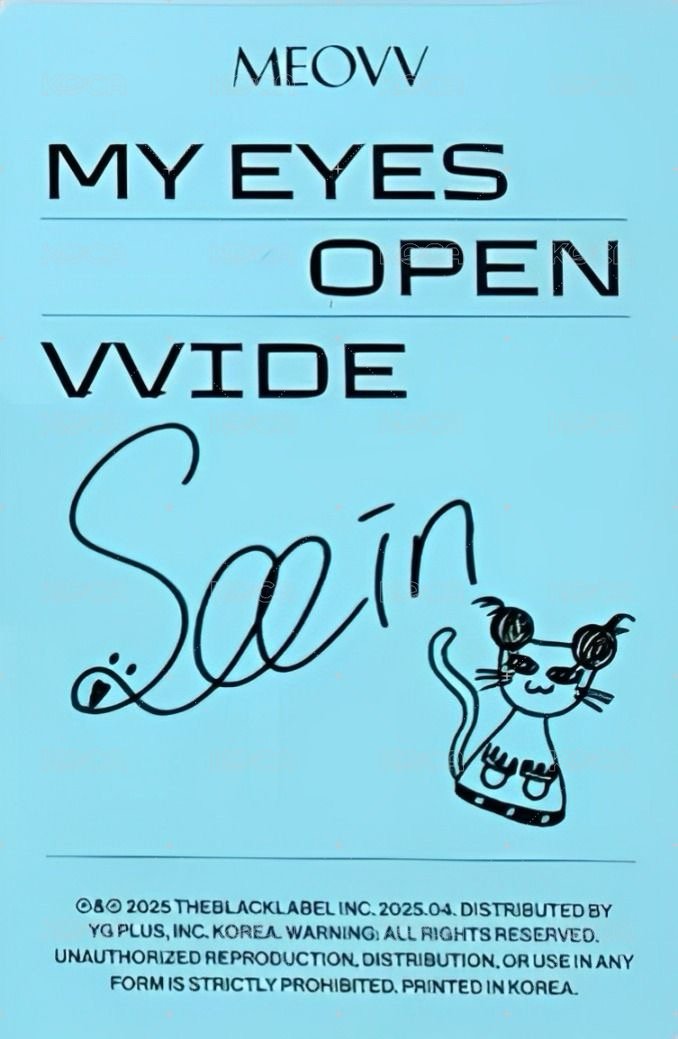 mini 1 專輯卡 ver.Orb 背面