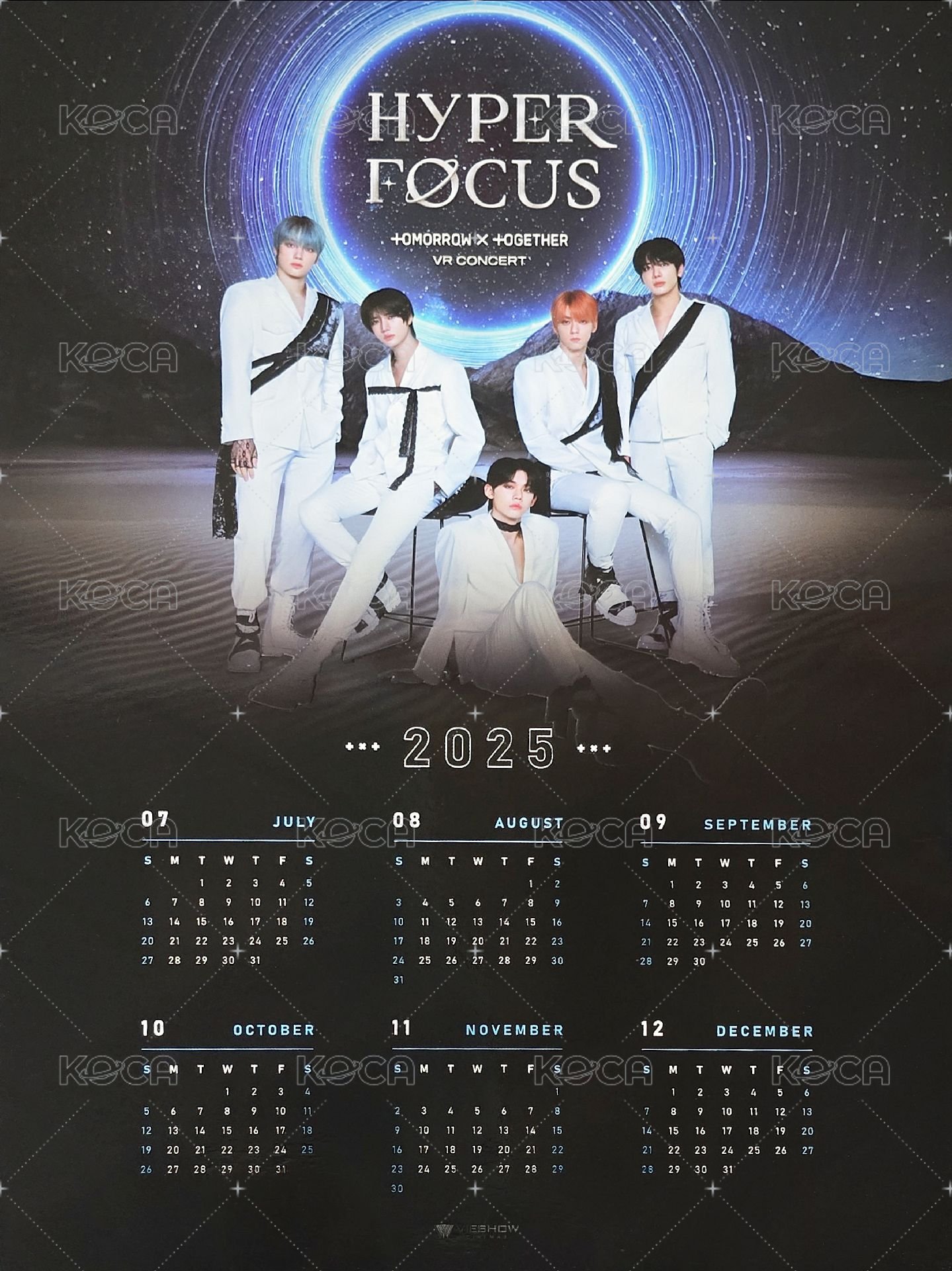 HYPERFOCUS 特典海報 高雄威秀獨家 VR觀影禮 半年曆 正面