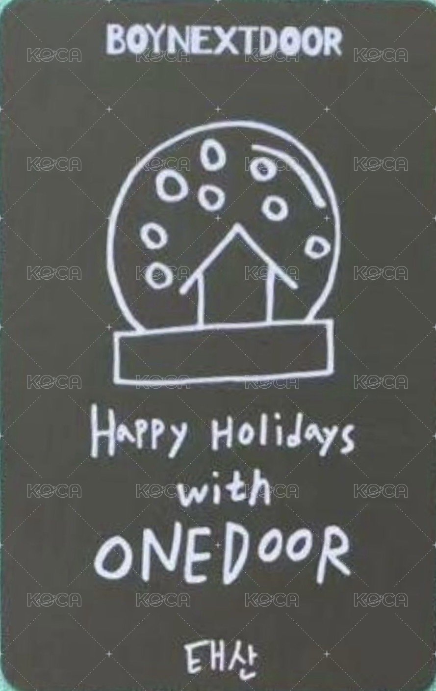 23歌謠大戰 入場卡 / 場限卡 聖誕公放卡 背面