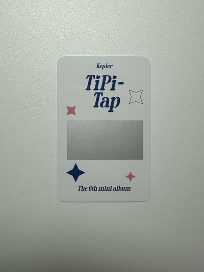 Kep1er 迷六《TIPI-TAP》金多娟電子專專卡