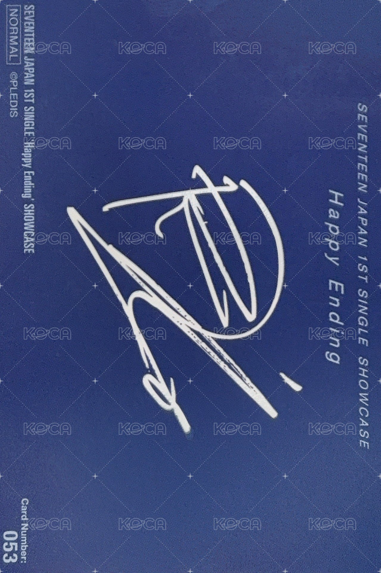 HAPPY ENDING 隨機卡  背面