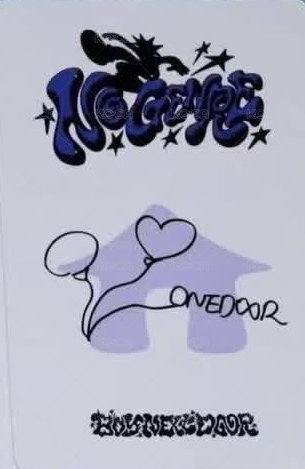 No Genre yzy 北京簽售1.0 簽售卡  背面