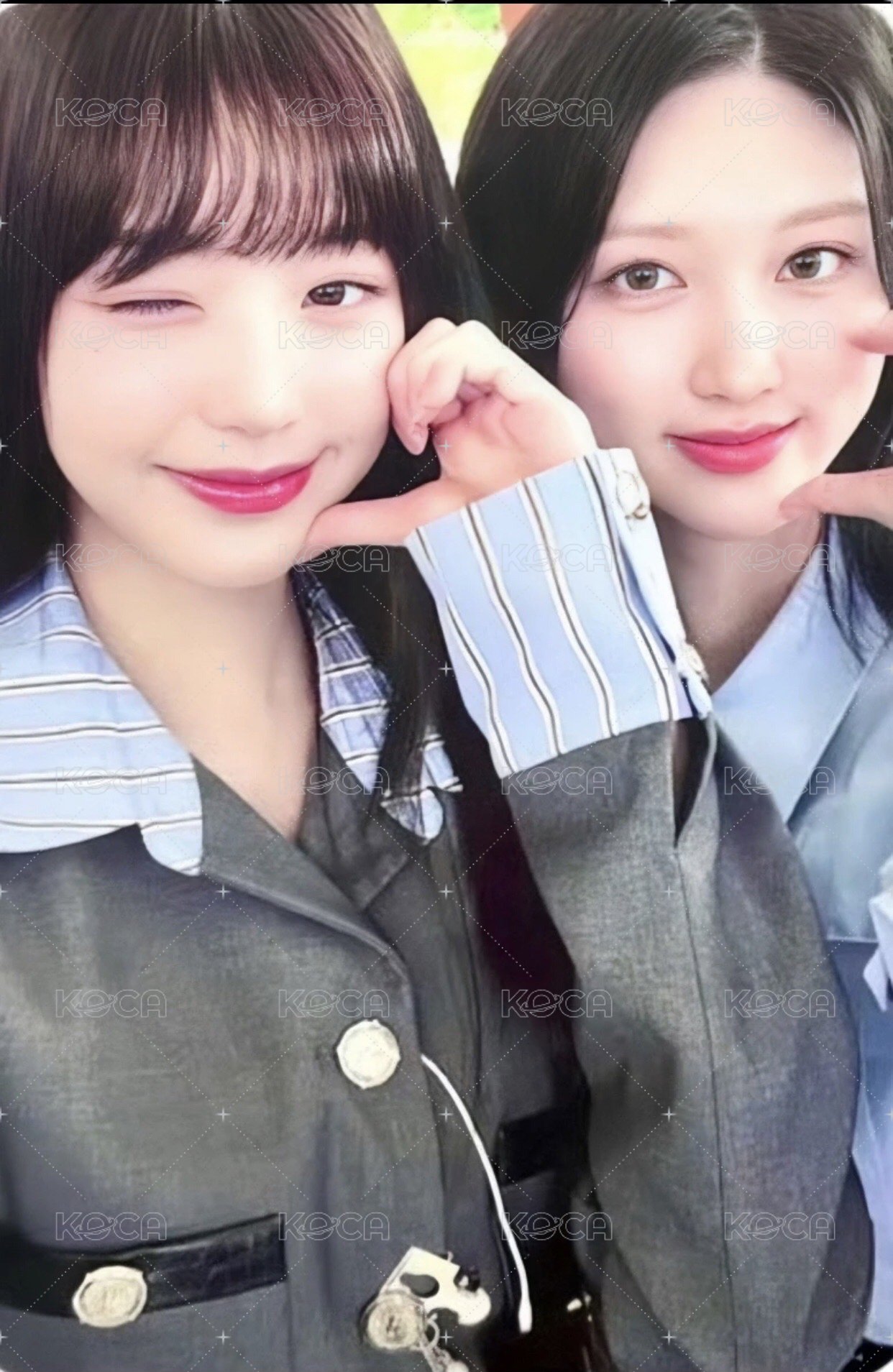 24’FM MAGAZINE IVE 隨機卡  正面
