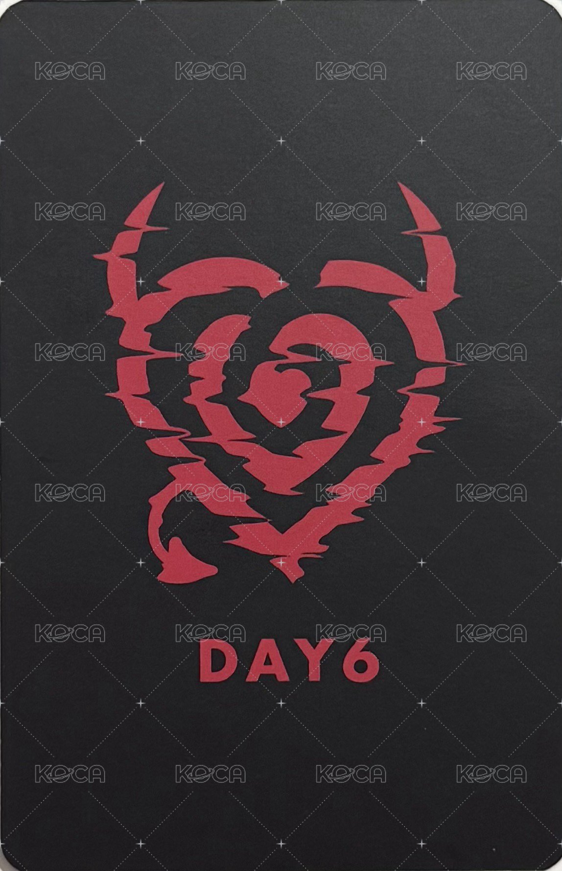 迷六 專輯卡  背面