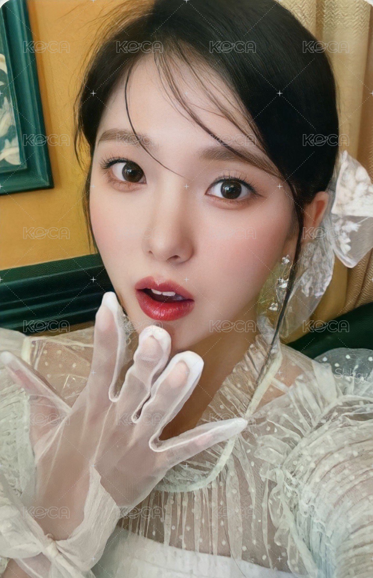 倫敦寫真 周邊卡 黃版卡套卡 正面