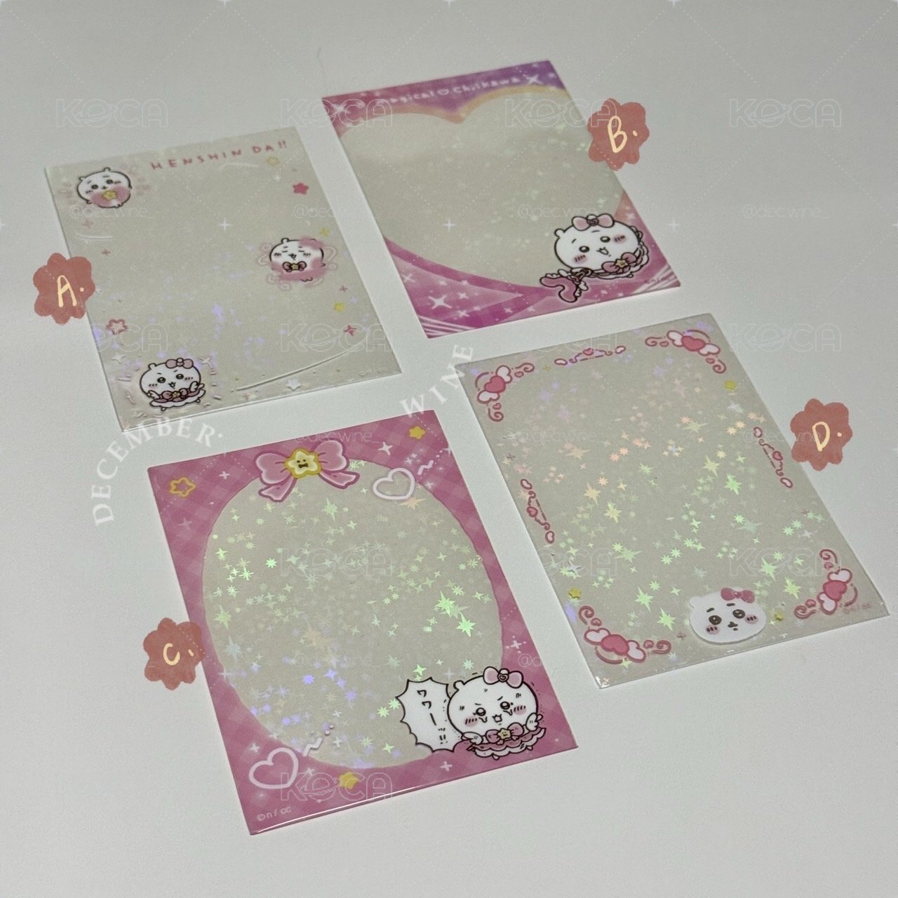 <現貨> 魔法吉伊卡哇細閃卡套