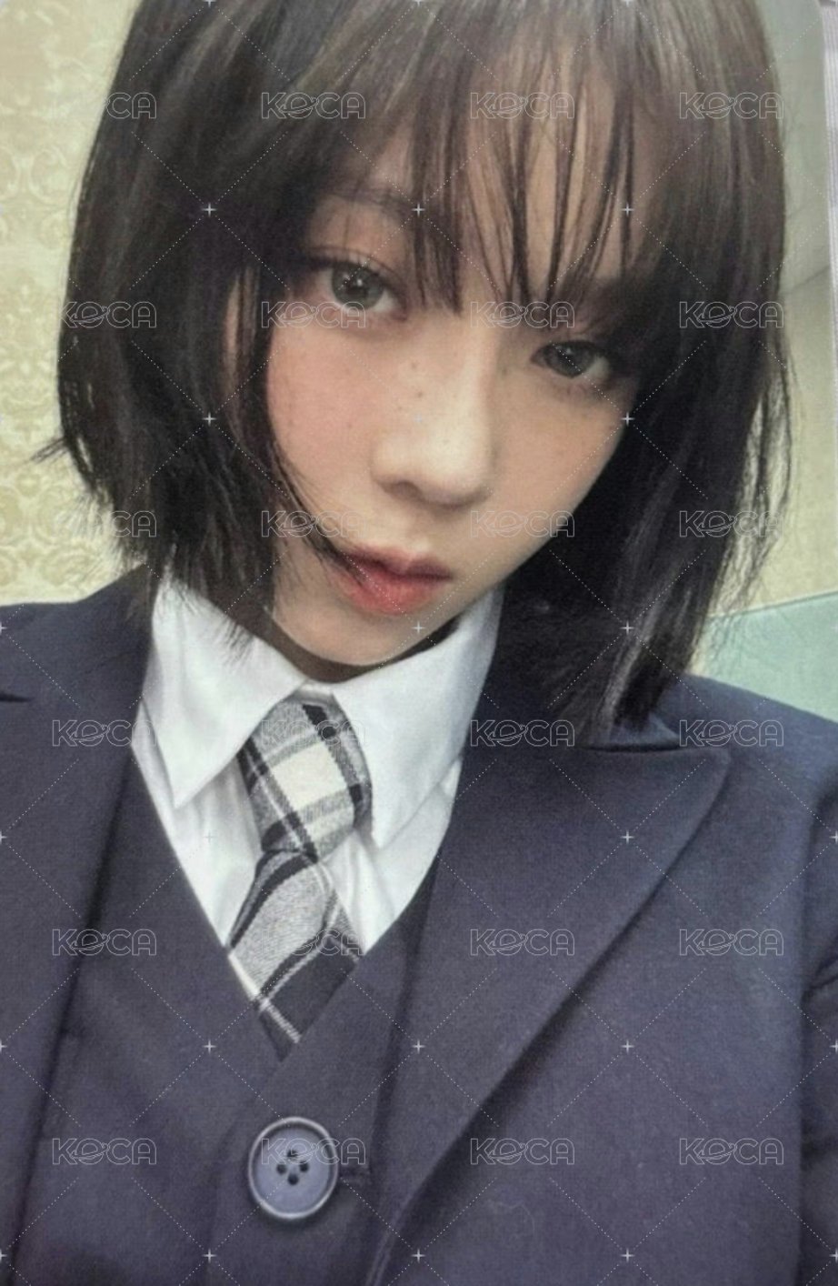 MY WORLD 專輯卡 intro冬 校服冬 正面