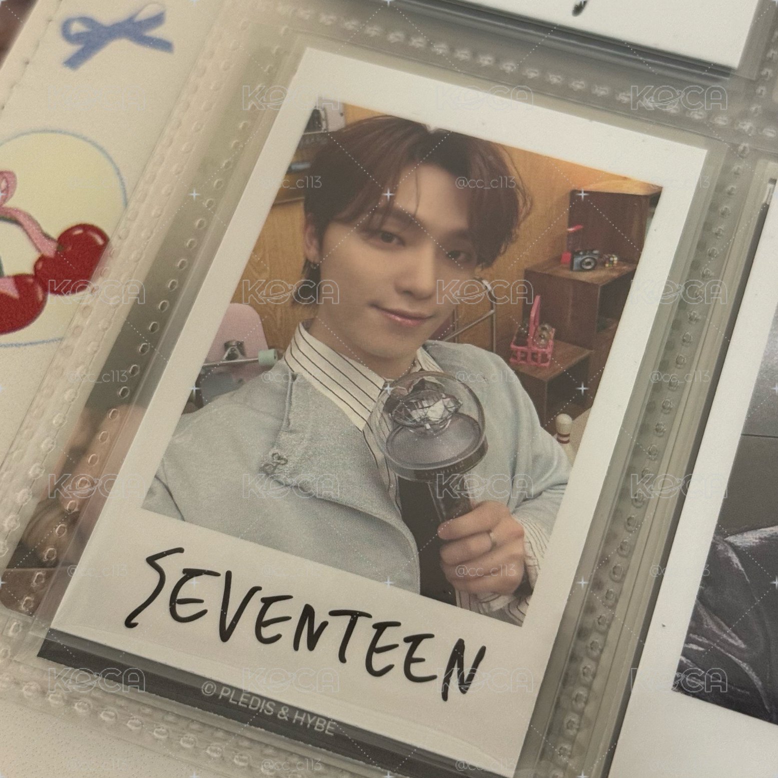 seventeen holiday 燦 拍立得