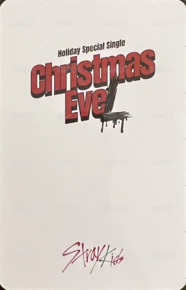 聖誕 hottracks 特典卡  背面