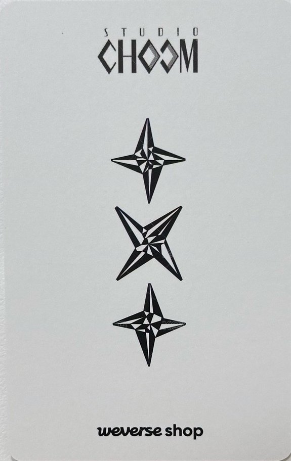 迷七 wvs PB版 特典卡 studio choom 背面