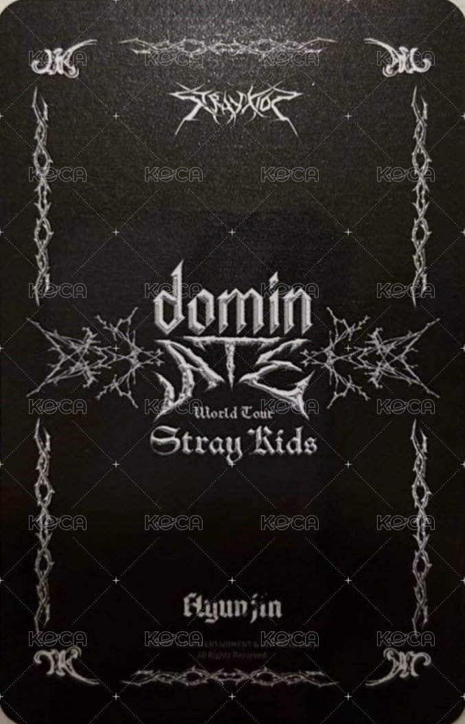 3rd 世巡 線下 滿額卡  背面