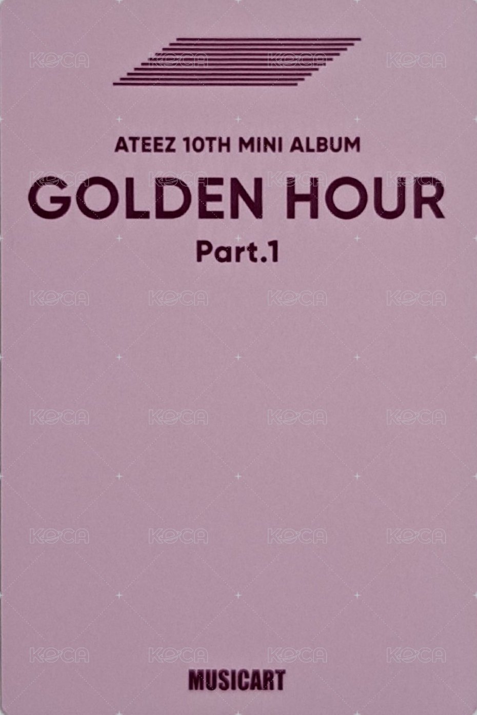 GH1 ma 幸運卡  背面