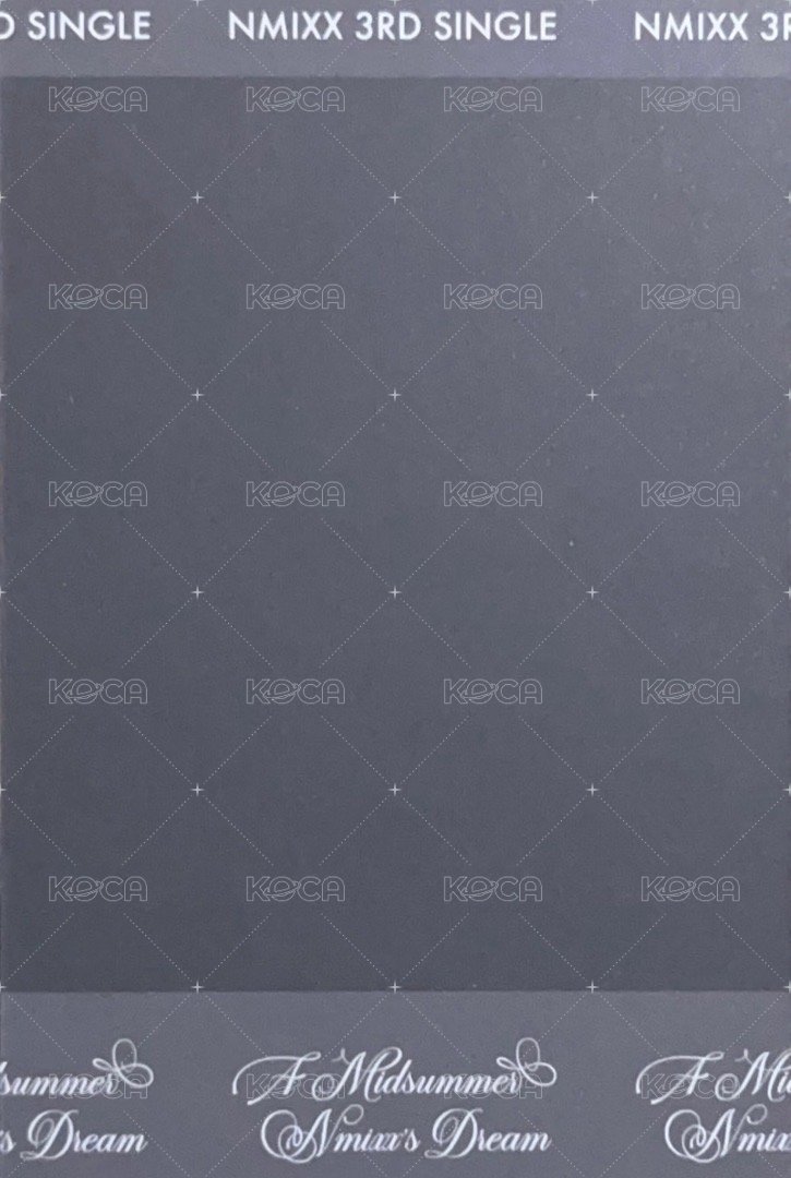 仲夏夜 專輯卡 普版 Forest 拍立得嫄 背面