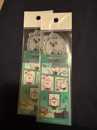 TXT 角巴兔 首爾文具展 勇猛/松喵 書籤